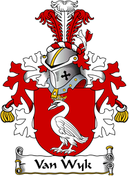 Dutch Coat of Arms for Van Wyk