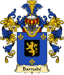 French Family Coat of Arms (v.25) Barnabé