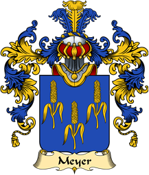 French Family Coat of Arms (v.25) Meyer