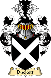 English Coat of Arms (v.23) for the family Duckett