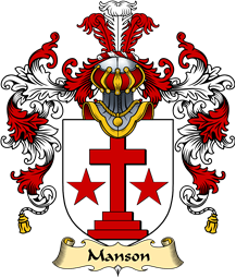 Scottish Family Coat of Arms (v.25) Manson
