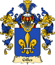 French Family Coat of Arms (v.25) Gilles