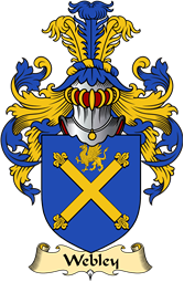 English Coat of Arms (v.23) for the family Webley