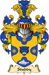 English Coat of Arms (v.23) for the family Studdy