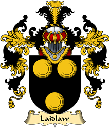 Scottish Family Coat of Arms (v.25) Laidlaw