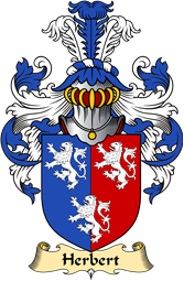 English Coat of Arms (v.23) for the family Herbert