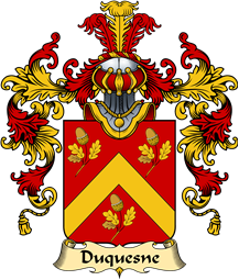 French Family Coat of Arms (v.25) Quesne (du)