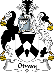 English Coat of Arms for the family Otway