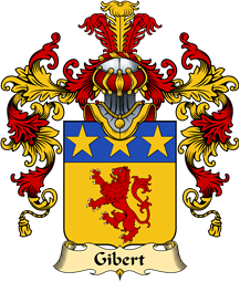 French Family Coat of Arms (v.25) Gibert