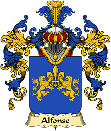 French Family Coat of Arms (v.25) Alfonse