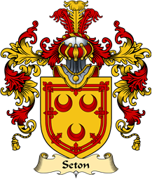 Scottish Family Coat of Arms (v.25) Seton