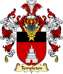 Scottish Family Coat of Arms (v.25) Templeton