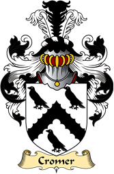 English Coat of Arms (v.23) for the family Cromer