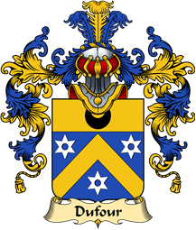French Family Coat of Arms (v.25) Dufour