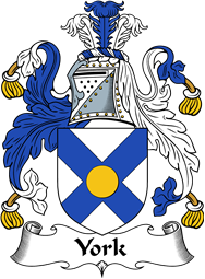 English Coat of Arms for the family York (e)