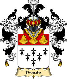 French Family Coat of Arms (v.25) Drouin