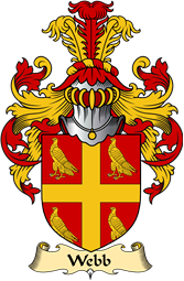 English Coat of Arms (v.23) for the family Webb