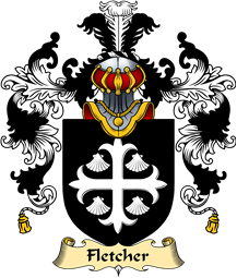 Scottish Family Coat of Arms (v.25) Fletcher