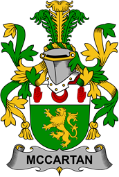 Irish Coat of Arms for McCartan