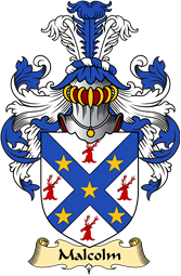 Scottish Family Coat of Arms (v.23) for Malcolm or MacCallum