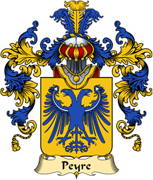 French Family Coat of Arms (v.25) Peyre
