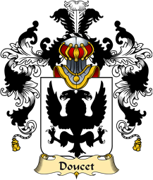 French Family Coat of Arms (v.25) Doucet