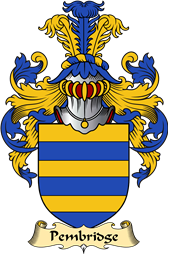 Welsh Family Coat of Arms (v.23) for Pembridge (of Penbrugge, Herefordshire)