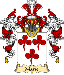 French Family Coat of Arms (v.25) Marie