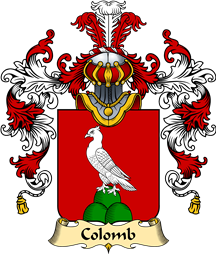 French Family Coat of Arms (v.25) Colomb