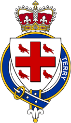 Families of Britain Coat of Arms Badge for: Terry (England)