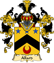French Family Coat of Arms (v.25) Allard