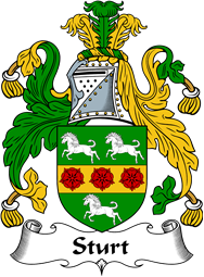 English Coat of Arms for the family Sturt