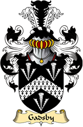 English Coat of Arms (v.23) for the family Gadsby