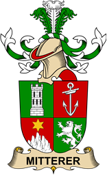 Republic of Austria Coat of Arms for Mitterer