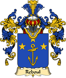 French Family Coat of Arms (v.25) Reboul