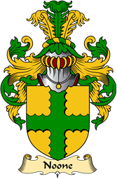 English Coat of Arms (v.23) for the family Noone