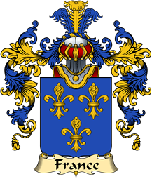 French Family Coat of Arms (v.25) France National