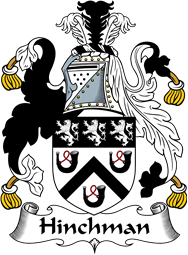 English Coat of Arms for the family Hinchman