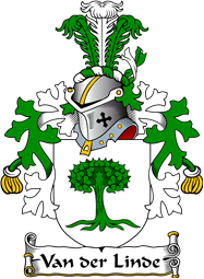 Dutch Coat of Arms for Van der Linde