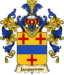 French Family Coat of Arms (v.25) Jacquemin