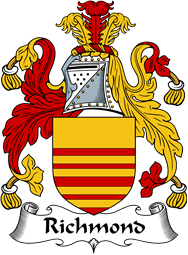 English Coat of Arms for the family Richmond