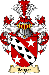 Welsh Family Coat of Arms (v.23) for Bangor (Diocese of)