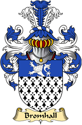 English Coat of Arms (v.23) for the family Bromhall