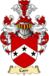 Scottish Family Coat of Arms (v.23) for Carr