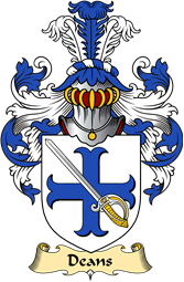 Scottish Family Coat of Arms (v.23) for Deans