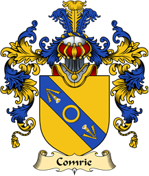 Scottish Family Coat of Arms (v.25) Comrie or Comrey