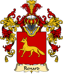 French Family Coat of Arms (v.25) Renard