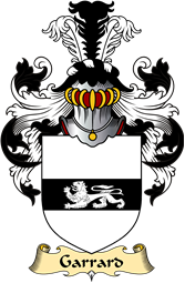 English Coat of Arms (v.23) for the family Garrard or Garratt