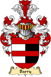 Welsh Family Coat of Arms (v.23) for Barry (Herefordshire)