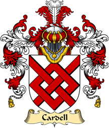 Irish Family Coat of Arms (v.25a) Cardell